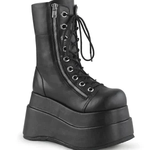 Store Demonia Cult Bear-265 Black Vegan Leather