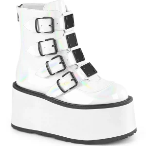 Hot Demonia Cult Damned-105 White Holo Patent