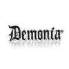 Hot Demonia Cult Demonia Logo Enamel Pin Black