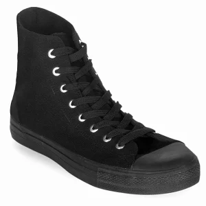 Discount Demonia Cult Deviant-101 Black Canvas