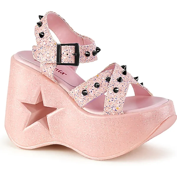 Best Sale Demonia Cult Dynamite-02 Baby Pink Glitter