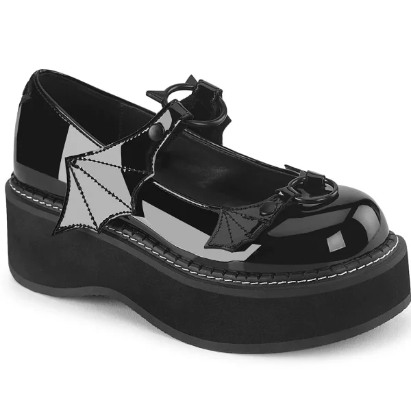 Store Demonia Cult Emily-23 Black Patent