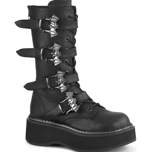 Flash Sale Demonia Cult Emily-322 Black Vegan Leather