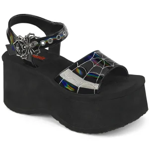 New Demonia Cult Funn-10 Black Holo Patent