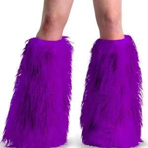 New Demonia Cult Yeti-08 Purple Faux Fur